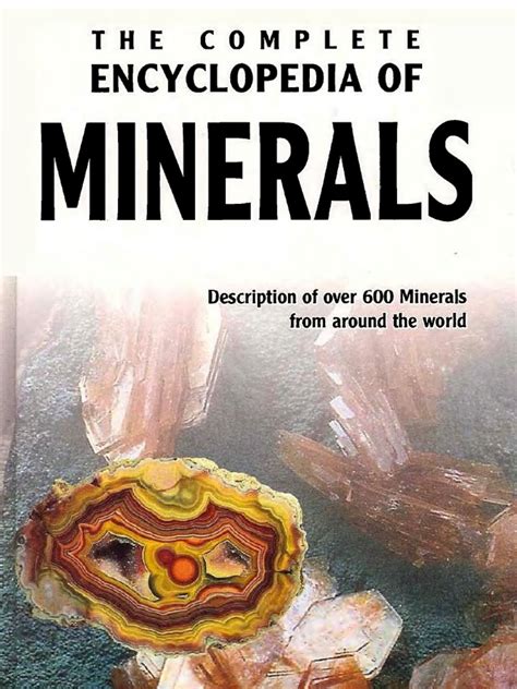 It’s found in many fruits and vegetables and is a popular supplement. . Encyclopedia of minerals pdf